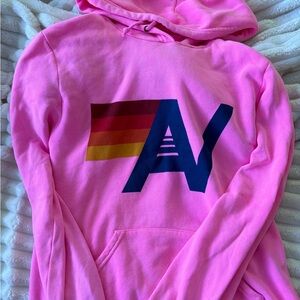 pink aviator nation hoodie!